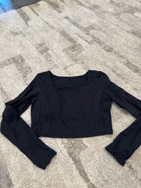 Long Sleeve Workout Top